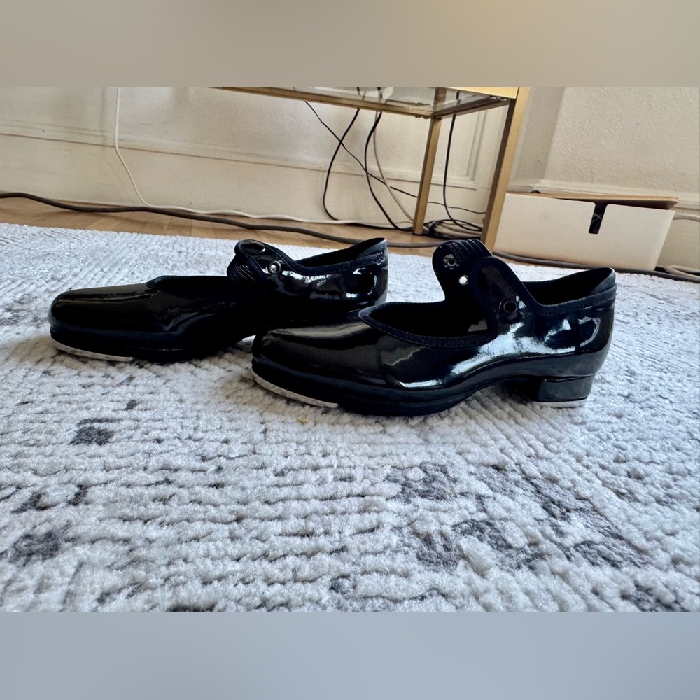 Bloch Black Patent Mary Jane Dress Shoes for Kids